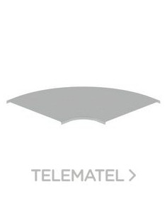 TAPA CV.PNA.90° GR RAL7038 600 U48X