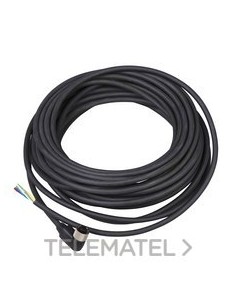 CONECTOR HEMBRA M12 acodado-80 15m