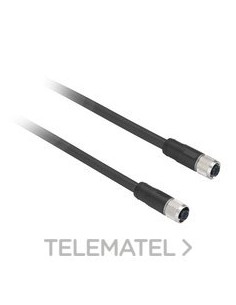 CONECTOR CBL.PVC H RE M12 5pin 10mX