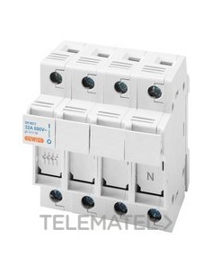 PORTAFUS.SECC.3P+N 10,3X38 690V 32A