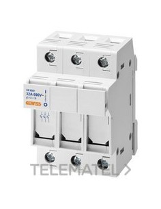 PORTAFUS.SECC.3P 10,3X38 690V 32A