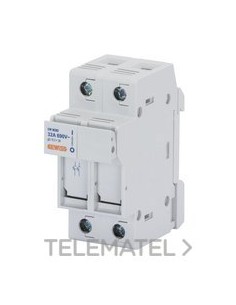 PORTAFUS.SECC.2P 8,5X31,5 400V 20A