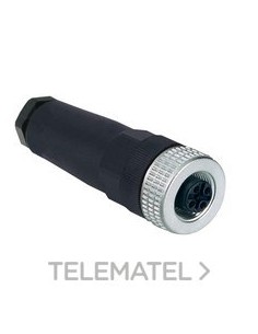 CONECTOR CBL.PVC H M12 4pin 2 MOD.