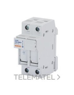 PORTAFUS.SECC.1P+N 8,5X31,5 400V 20A