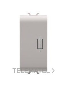 PORTAFUSIBLE 16A 250V CA 1 MÓDULO BEIGE