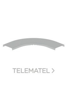 TAPA CV.PNA.90° GR RAL7038 100 U48X