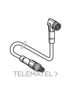 CONECTOR ALARGADOR M8-M8 1m