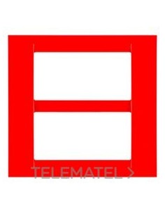 PLACA 8M ROJO GERANIO SYSTEM VIRNA