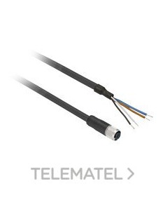 CONECTOR XZCP1141L10 M12 RECTO