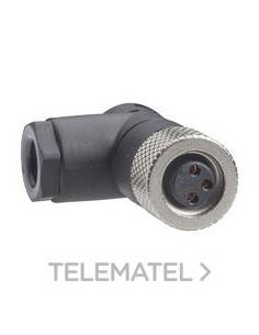 CONECTOR M8 HEMBRA RECTO 4B