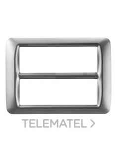 PLACA 12M GRIS TITANIO MET.TOP SYSTEM