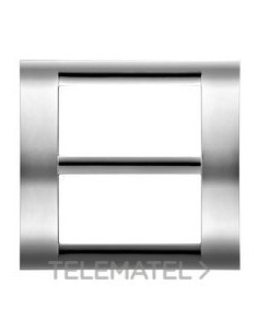 PLACA 8MOD.CROMO SOFT PLAYBUS