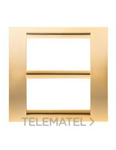 PLACA 8MOD.COLOR ORO VIEJO PLAYBUS