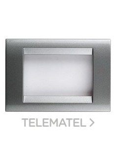 PLACA 6 MOD.GRIS TITANIO PLAYBUS