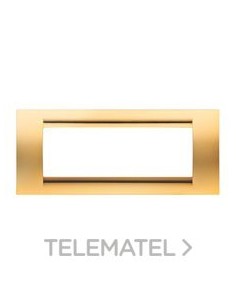 PLACA 6MOD.COLOR ORO VIEJO PLAYBUS