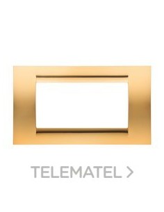 PLACA 4MOD.COLOR ORO VIEJO PLAYBUS