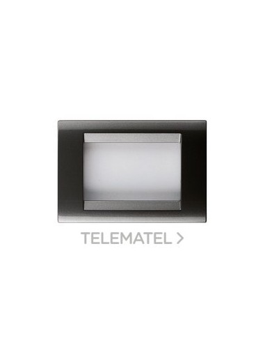 PLACA 2 MOD.GRIS PIZARRA PLAYBUS