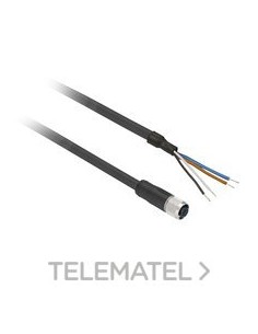 CONECTOR HEMBRA M12 15m