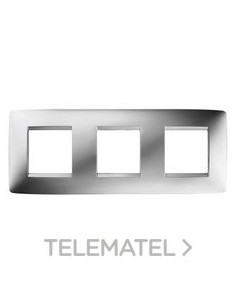 PLACA ONE INT. 2+2 +2M HO. CROMO