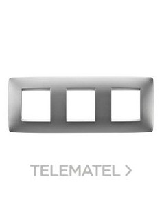 PLACA ONE INT. 2+2 +2M HO. TITANIO