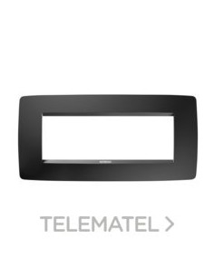 PLACA ONE 6M NEGRO SATINADO