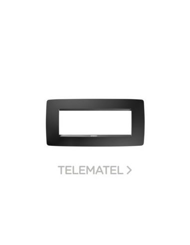 PLACA ONE 6M NEGRO SATINADO