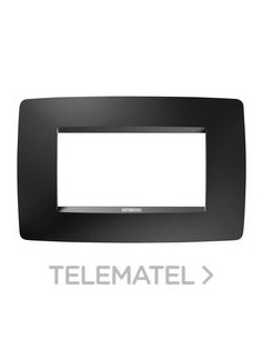 PLACA ONE 4M NEGRO SATINADO