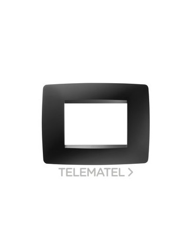 PLACA ONE 3M NEGRO SATINADO