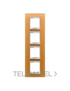 PLACA LUX INT.2+2+2+2M V.CRISTAL OCRE