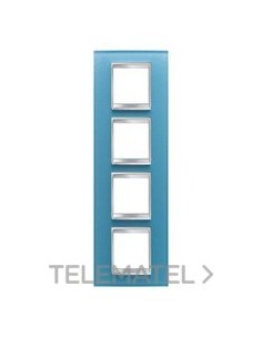 PLACA LUX INT.2+2+2+2M V.CRISTAL AGUA M.