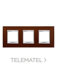 PLACA LUX INT.2+2+2M HO.ACERO CORTEN