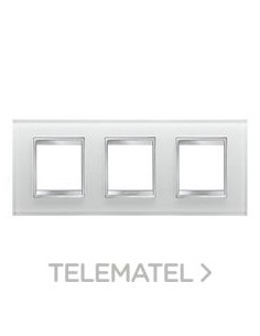 PLACA LUX INT.2+2+2M HO.CRISTAL HIELO