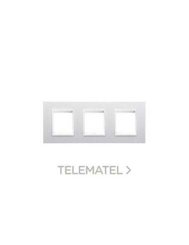 PLACA LUX INT. 2+2+2M HO.MONOCHROMO BLA.