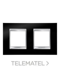 PLACA LUX INT. 2+2M HO. NEGRO TONER