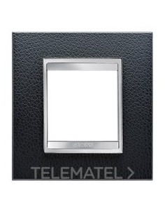 PLACA LUX INT. 2M PIEL NEGRO