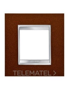 PLACA LUX INT.2 M ACERO CORTEN