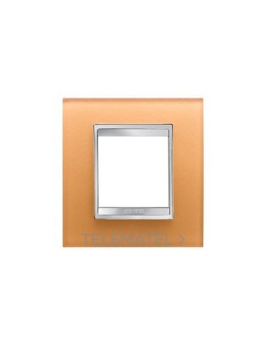 PLACA LUX INT. 2M CRISTAL OCRE