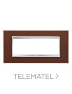 PLACA LUX 6M ACABADO ACERO CORTEN