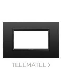 PLACA LUX 4 MOD.METAL NG SAT.MONOC.