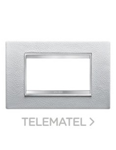 PLACA LUX 4M PIEL BLANCO