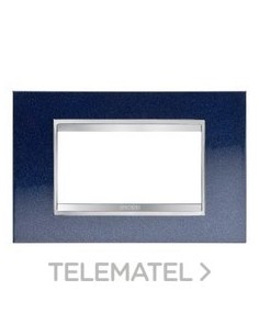 PLACA LUX 4M METAL AZUL CHIC