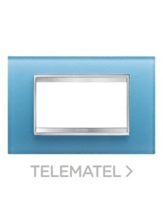 PLACA LUX 4M CRISTAL AGUAMARINA