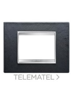 PLACA LUX 3M PIEL NEGRO