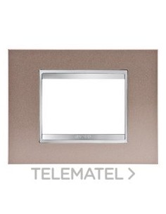 PLACA LUX 3 M METAL.BRONCE PERLA