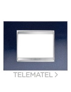 PLACA LUX 3 M METAL.AZUL CHIC