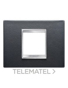 PLACA LUX 2M PIEL NEGRO