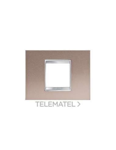 PLACA LUX 2 M METAL.BRONCE PERLA