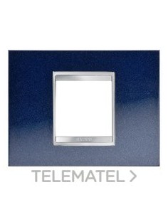 PLACA LUX 2 M METAL.AZUL CHIC