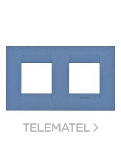 PLACA GEO INT. 2+2M HO.AZUL MAR