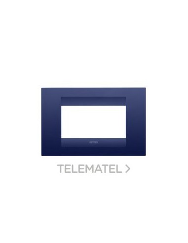 PLACA GEO 4M AZUL TOPACIO